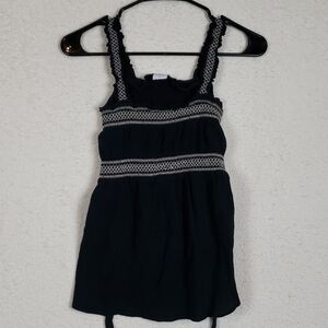 3/$15 Oh baby by motherhood black tank size S